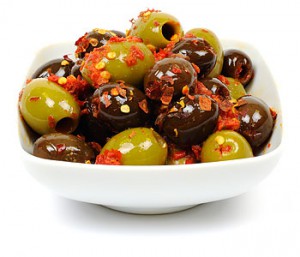 Mixed olives Pepper